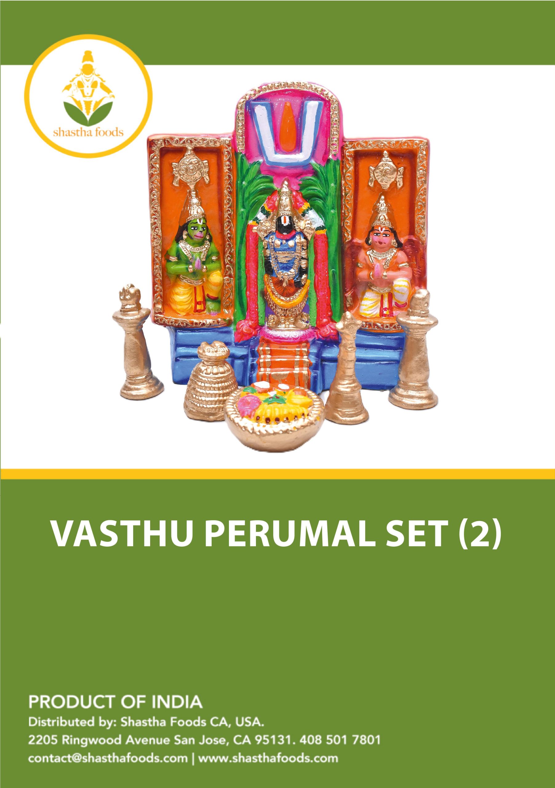 Vaasthu Perumal set (Clay)