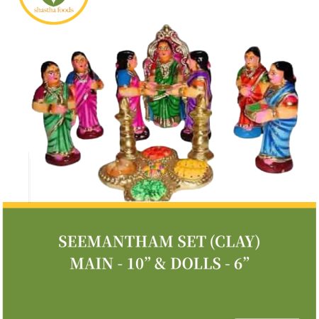 Seemantham Set - Main 10", Dolls 6"