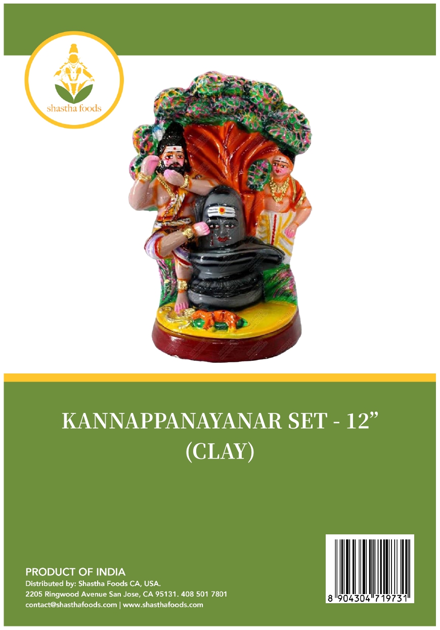Kannappanayanar Set - ( CLAY )