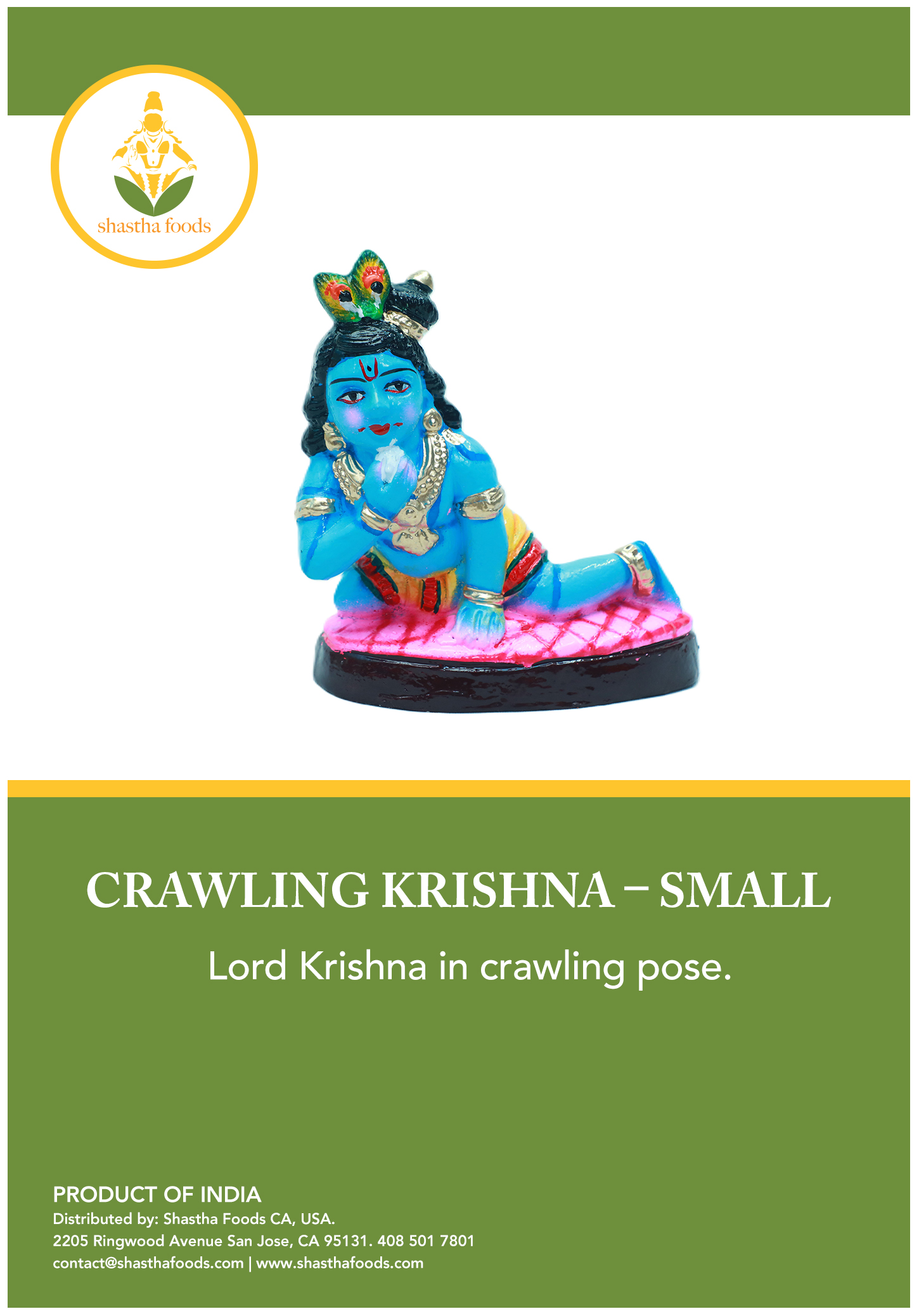 Krishna crawling small