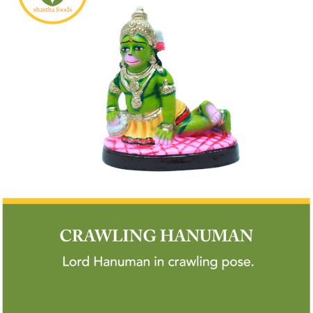Hanuman crawling