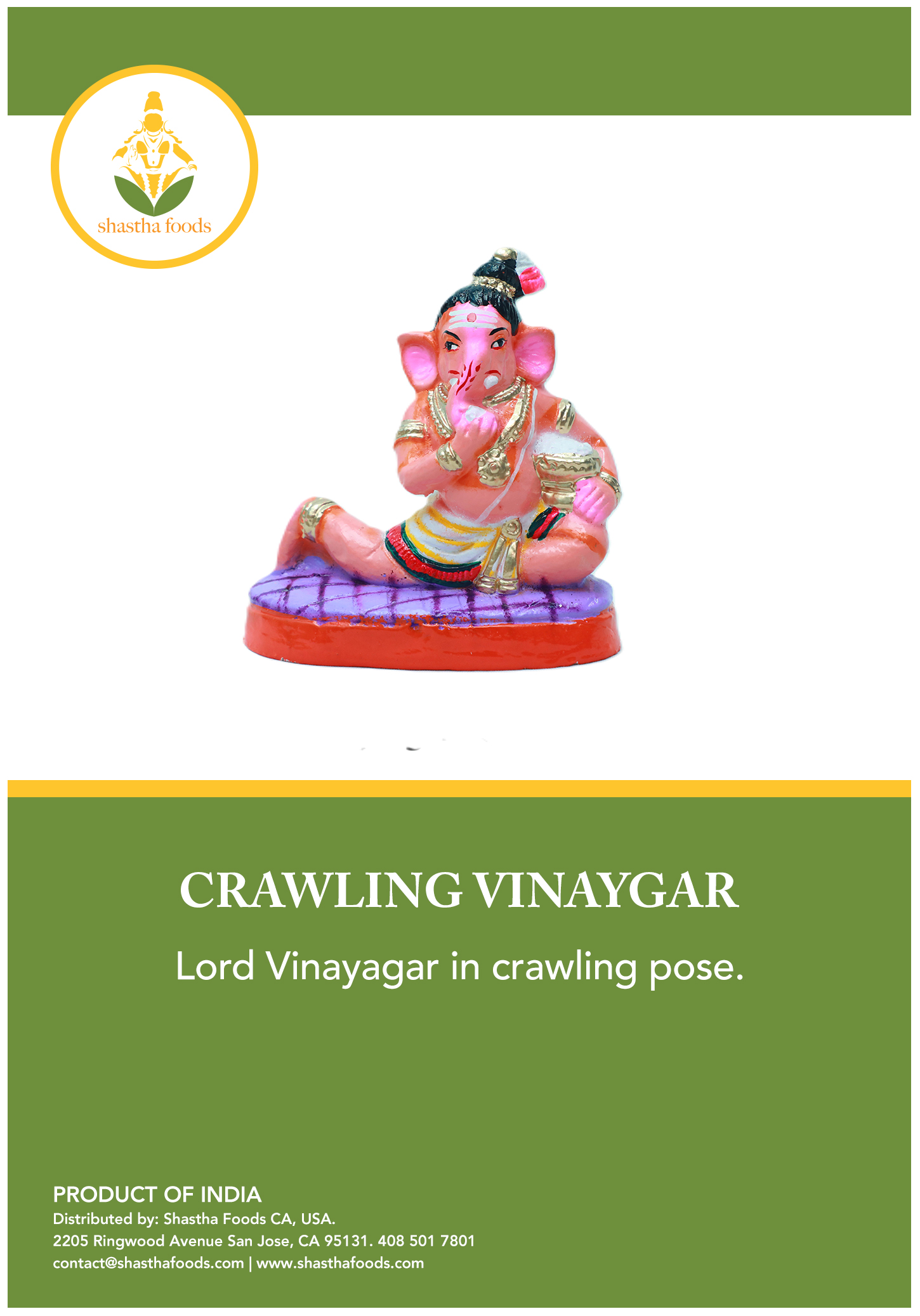 Vinayagar crawling