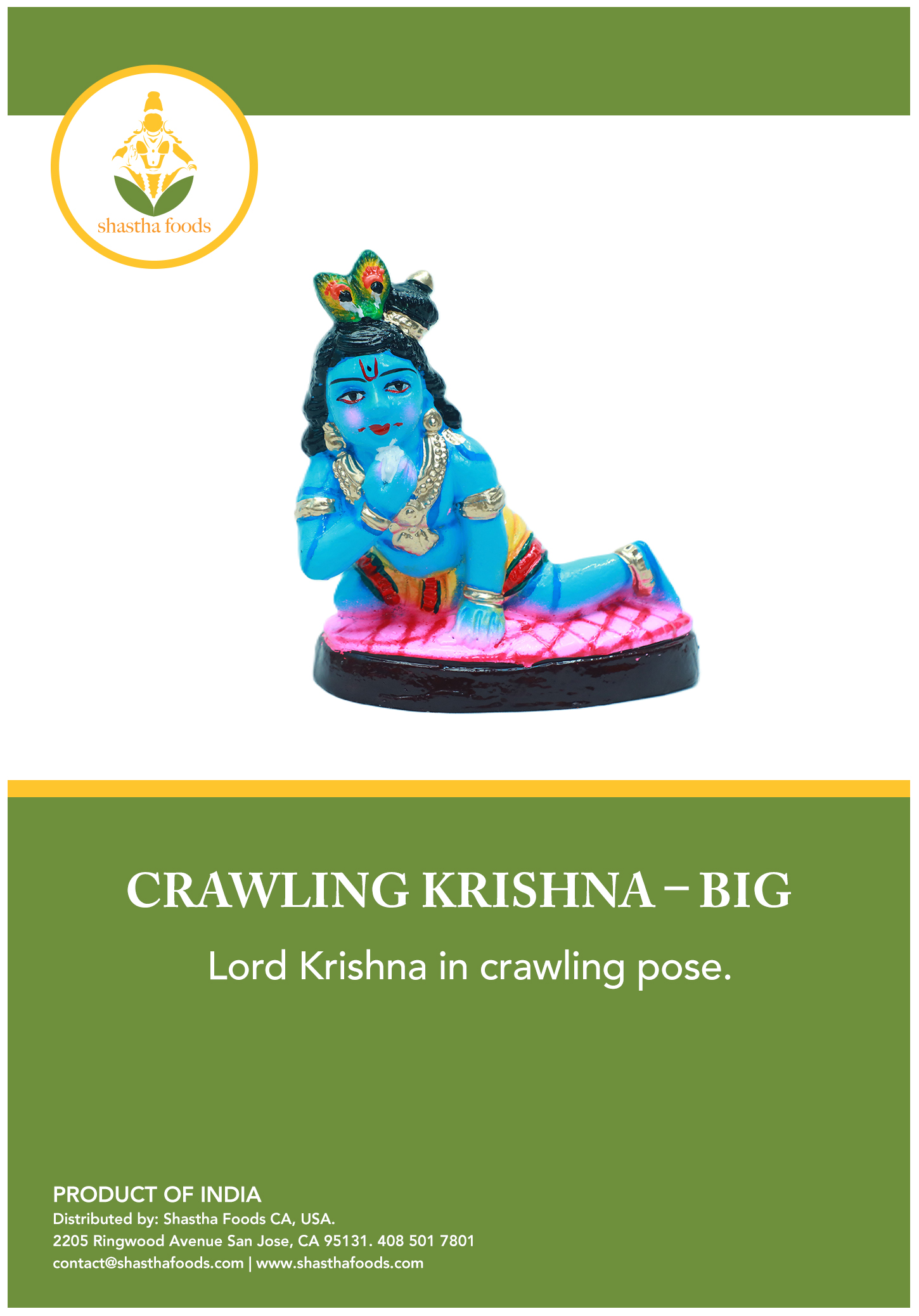 Krishna crawling Big