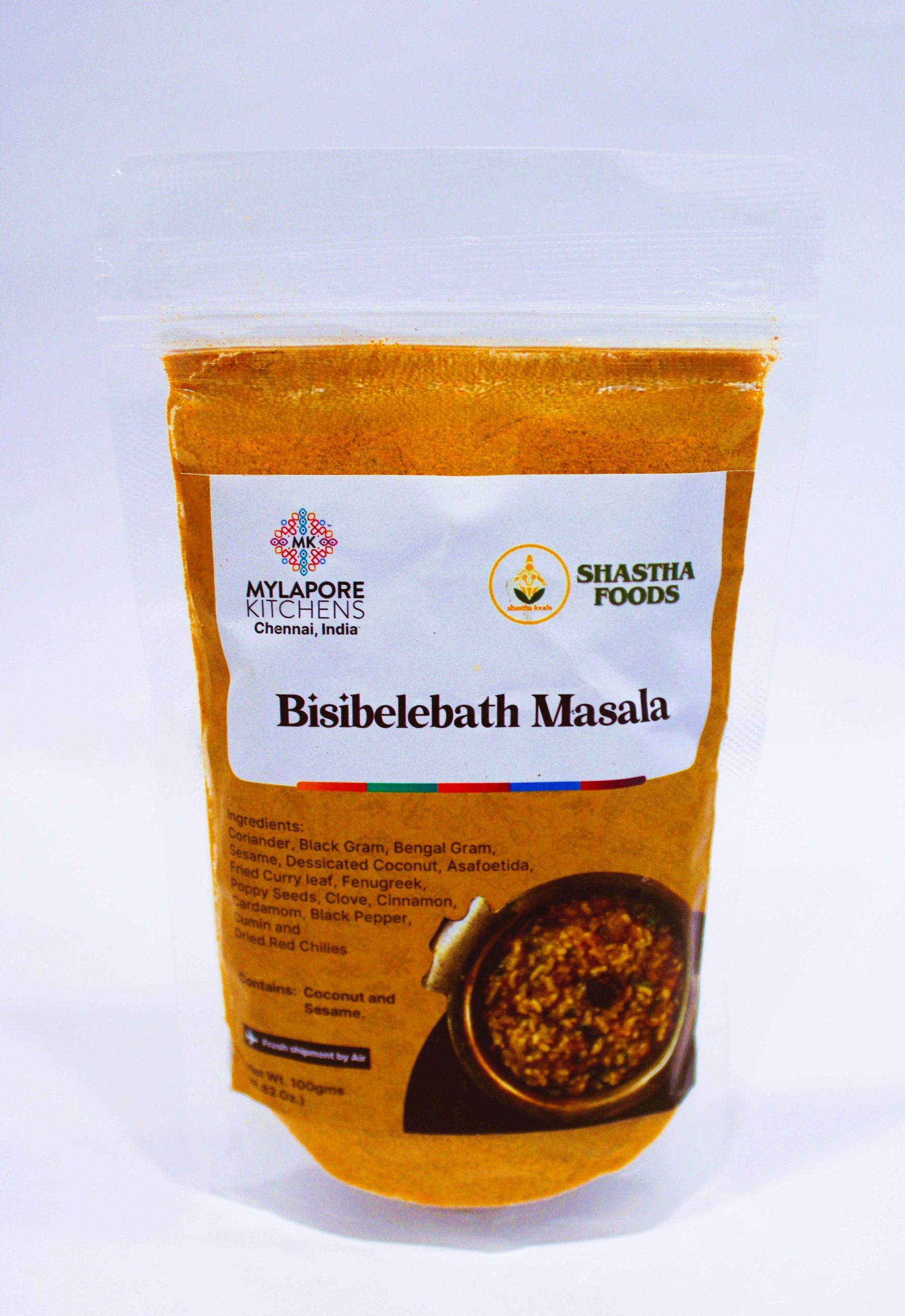 MK Bisibelebath Masala - 100g