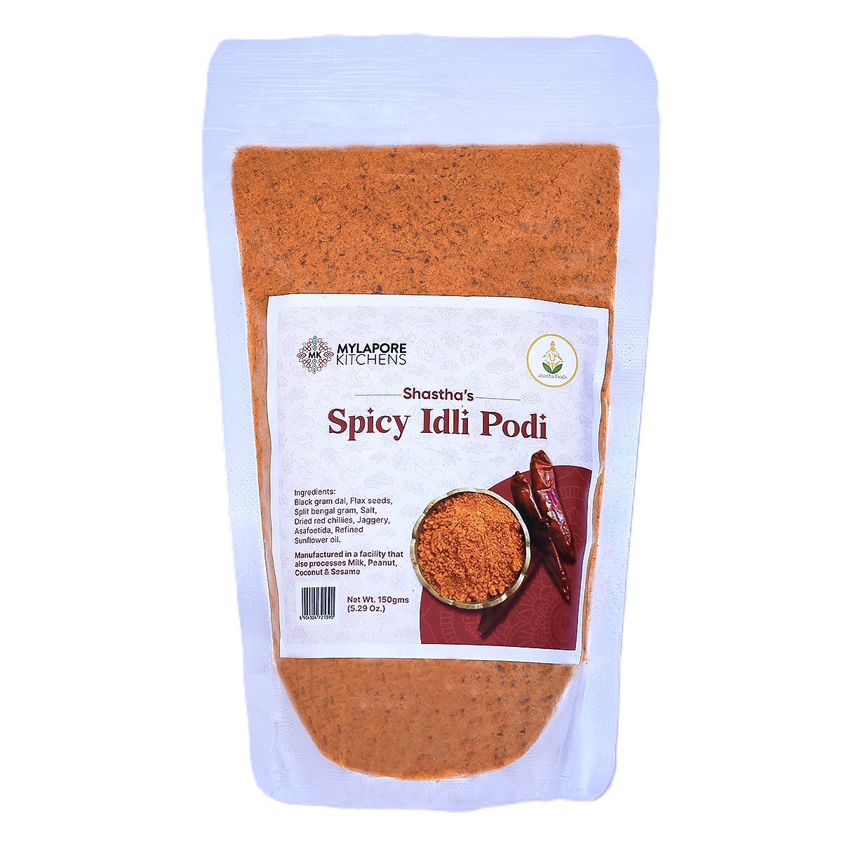 MK Spicy (Flax Seeds) Idli Podi - 150g